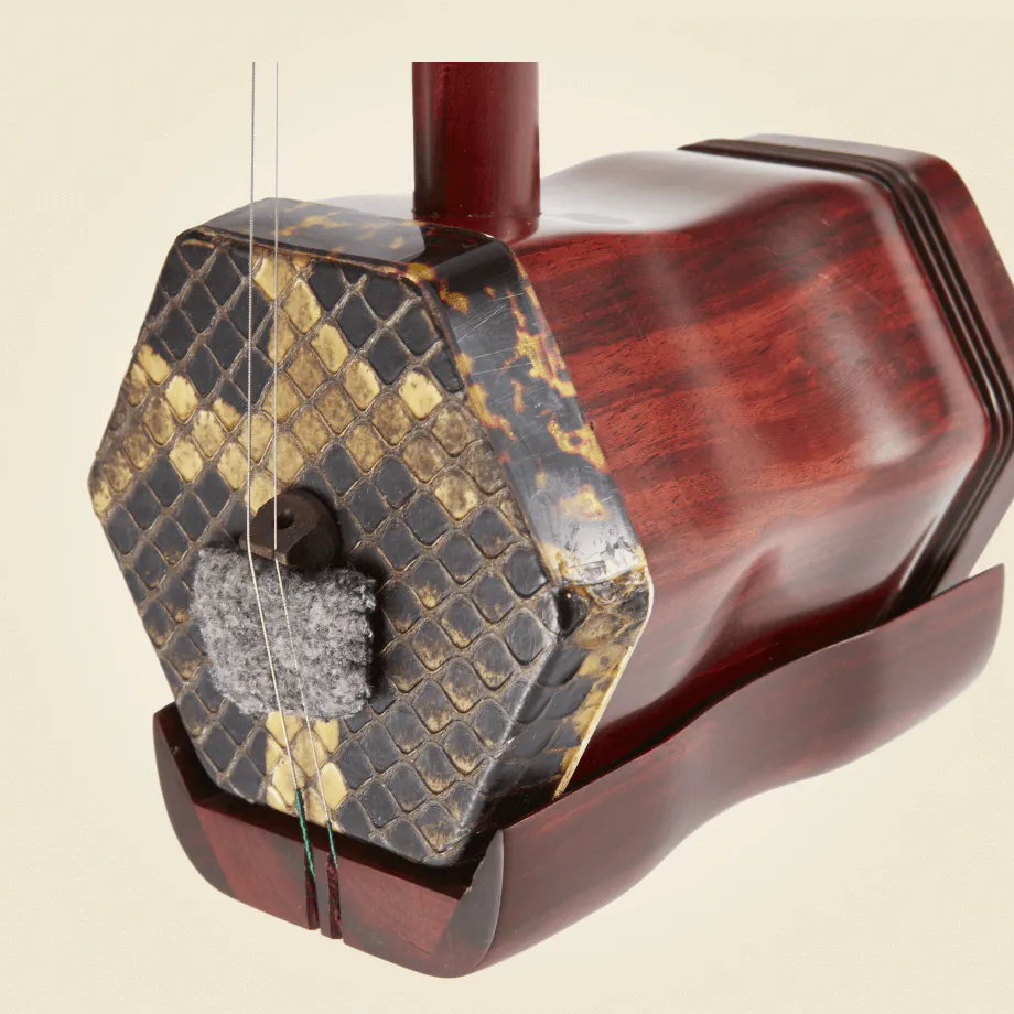 柔らかい音色を生み出す皮