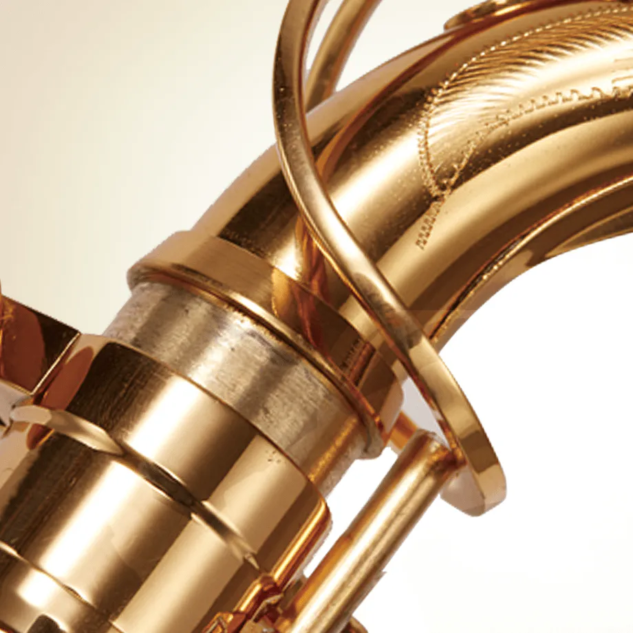 絶妙に調節された接合部